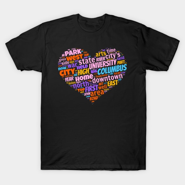 I love Columbus T-Shirt by Superfunky